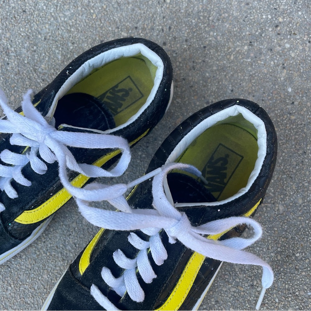 Vans kids sparkle snake old school size 3 - Picture 12 of 16